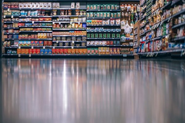 Supermarket Cans And Bottles